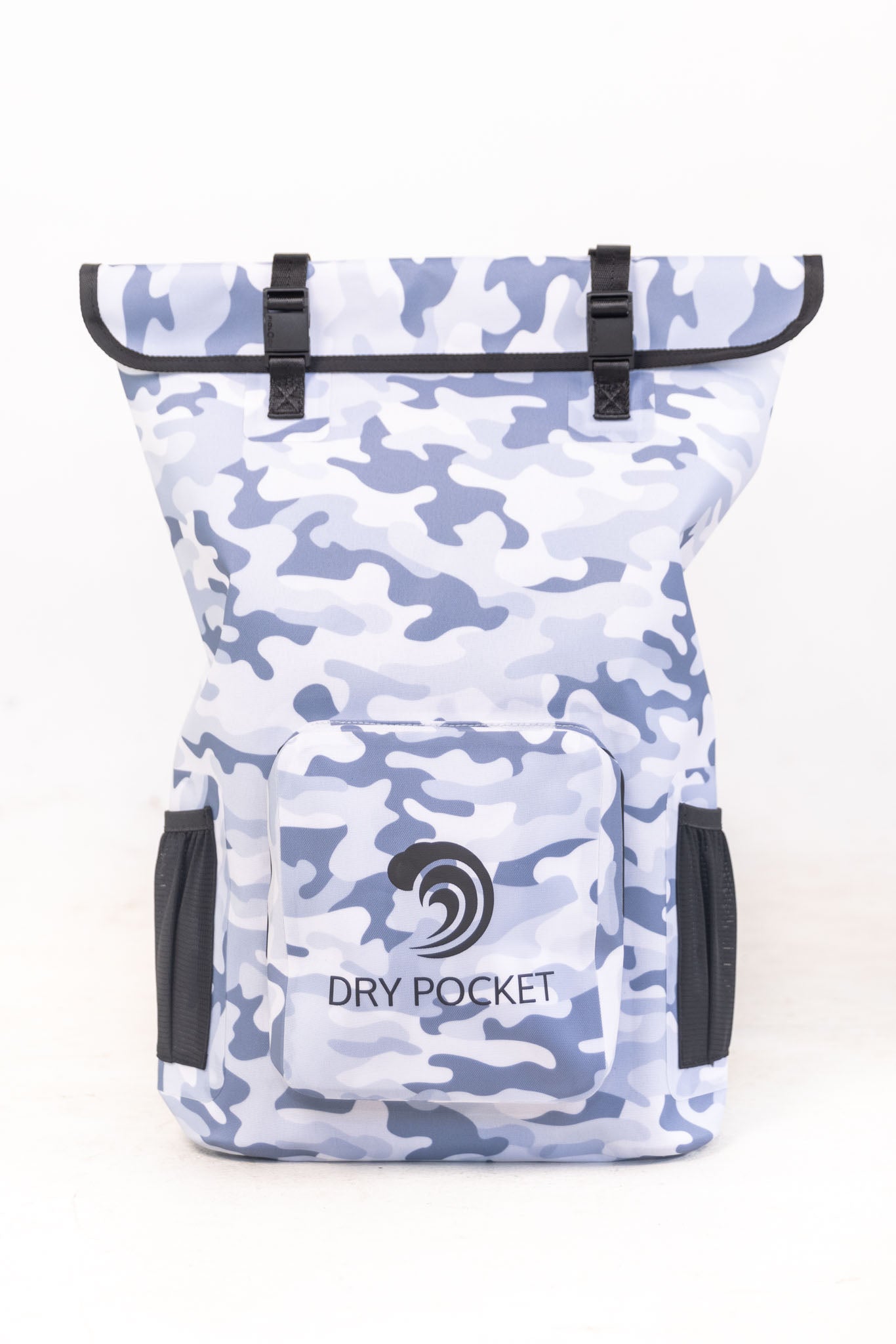 Premium Waterproof Backpack Dry Bag 25 Litre Snow Camo – AquaStash