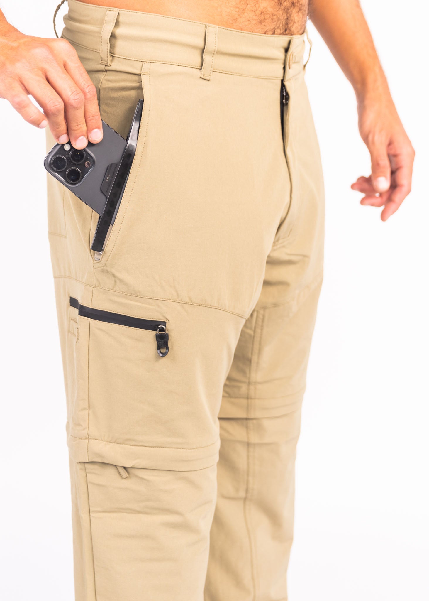 Fishing Pants with Waterproof Pocket