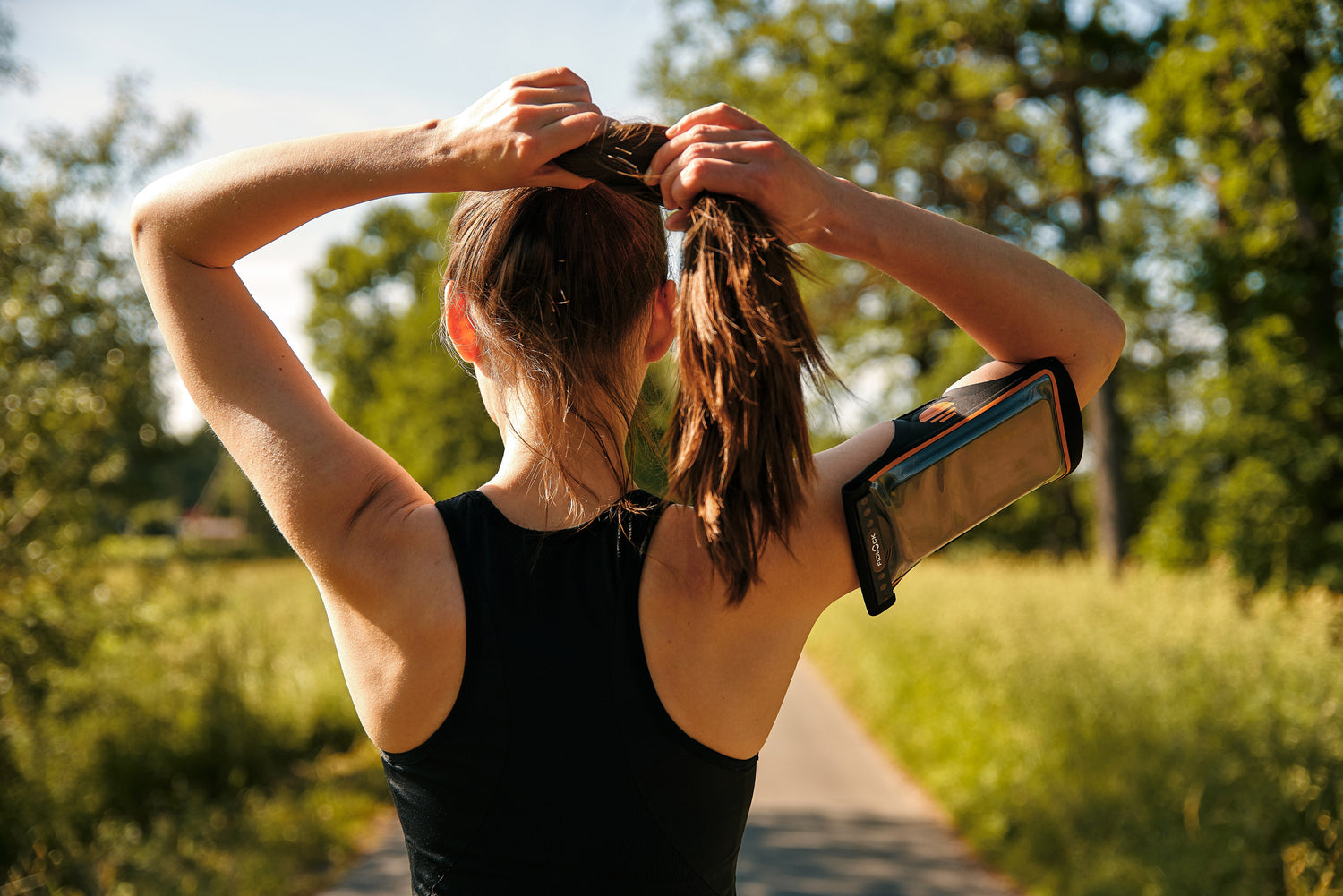 Hermetic Waterproof Running Armband Phone Case