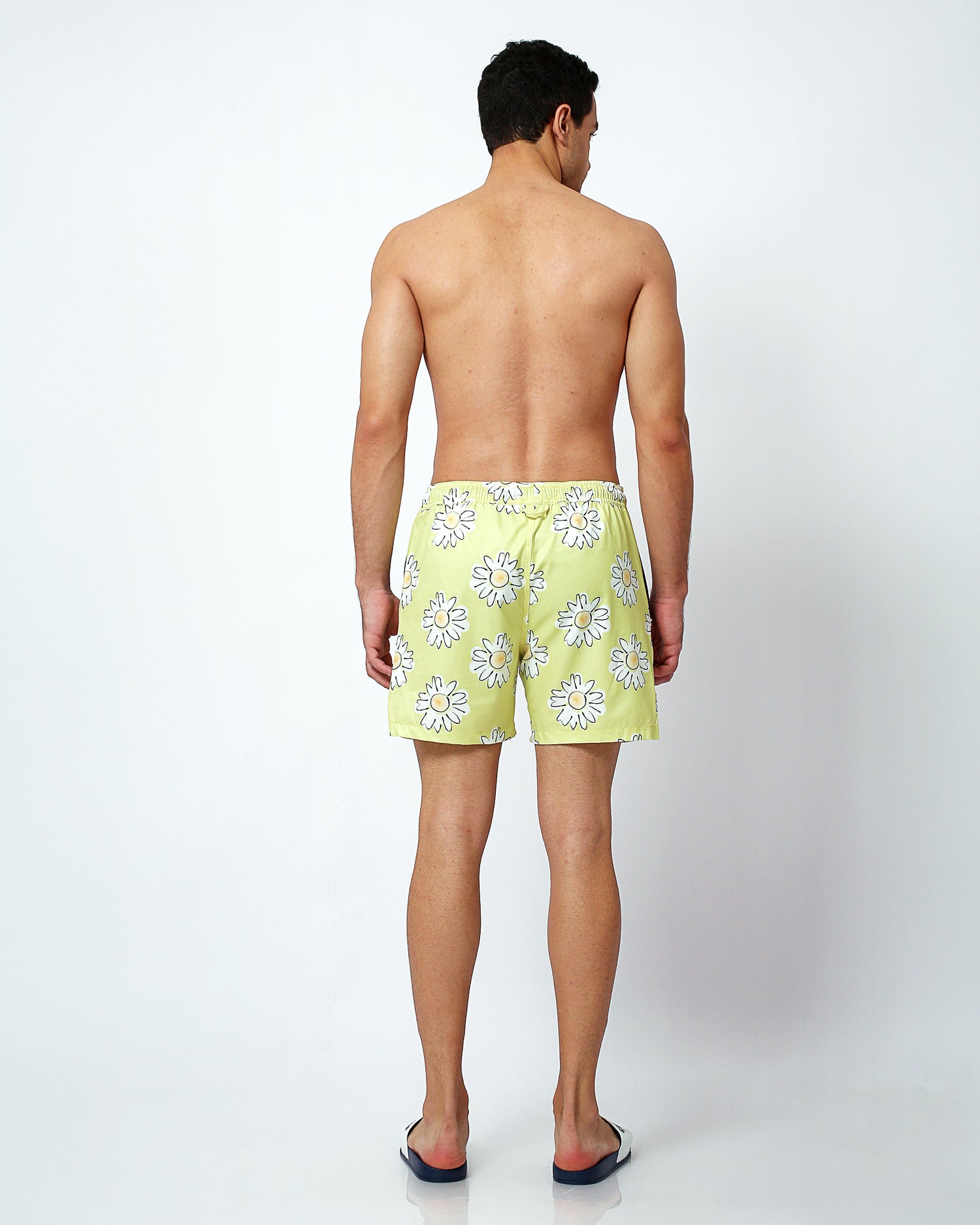mens swim shorts rear angle