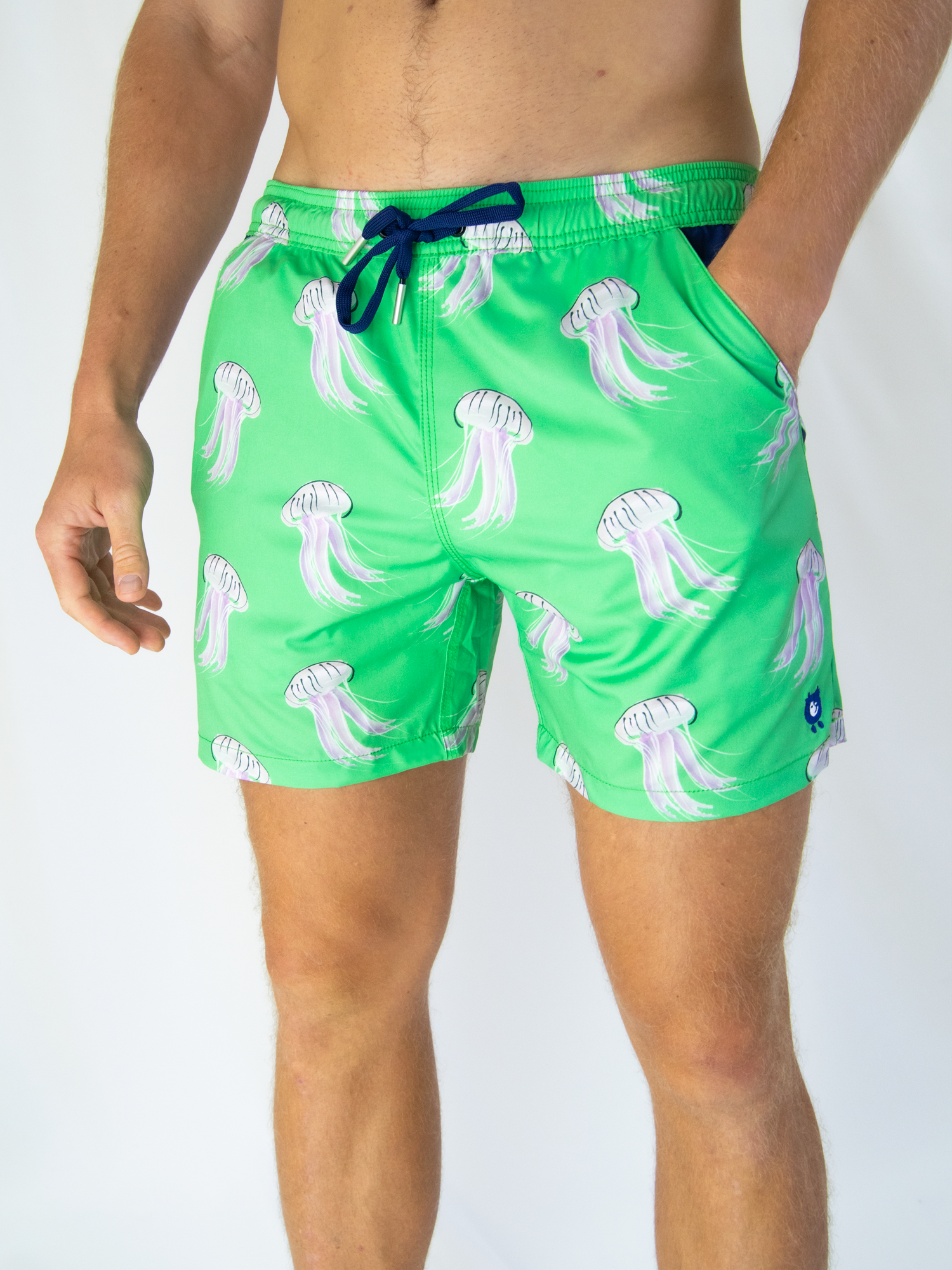 jellyfish patter swim shorts
