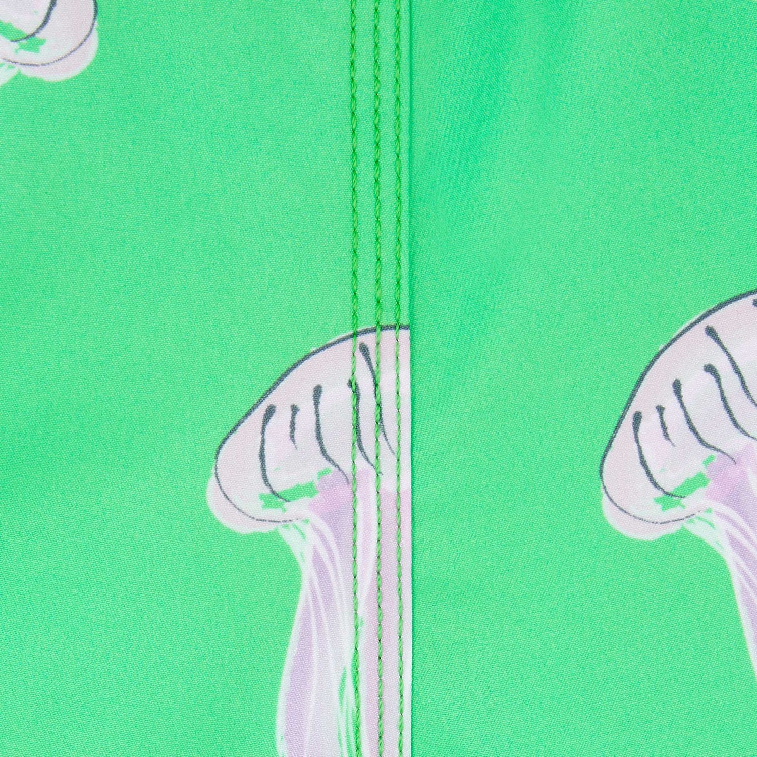 jellyfish pattern swim shorts