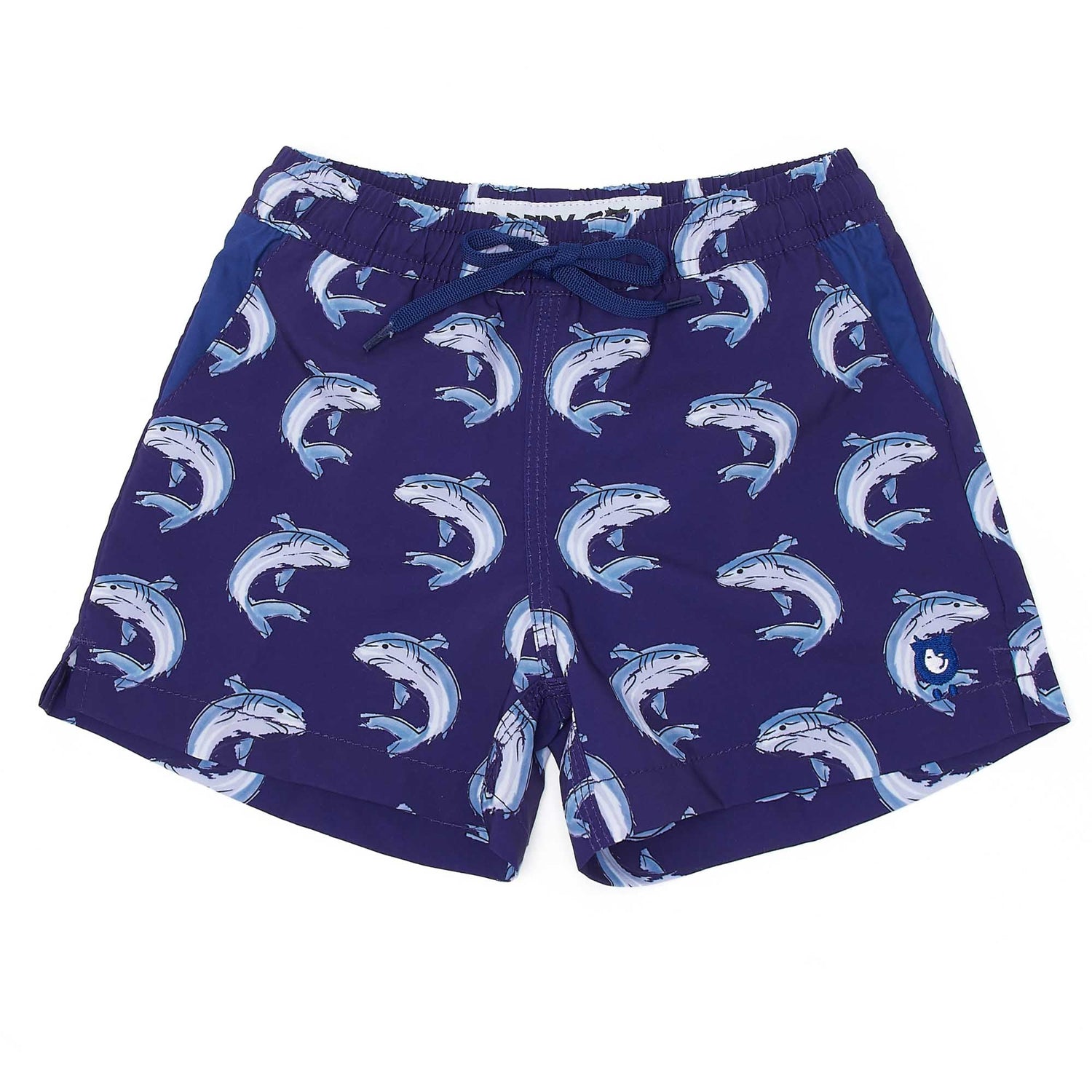 Sharks - Kids Swim Shorts Randy Cow