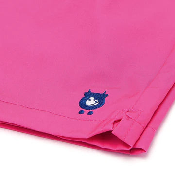 randy cow logo on swim shorts