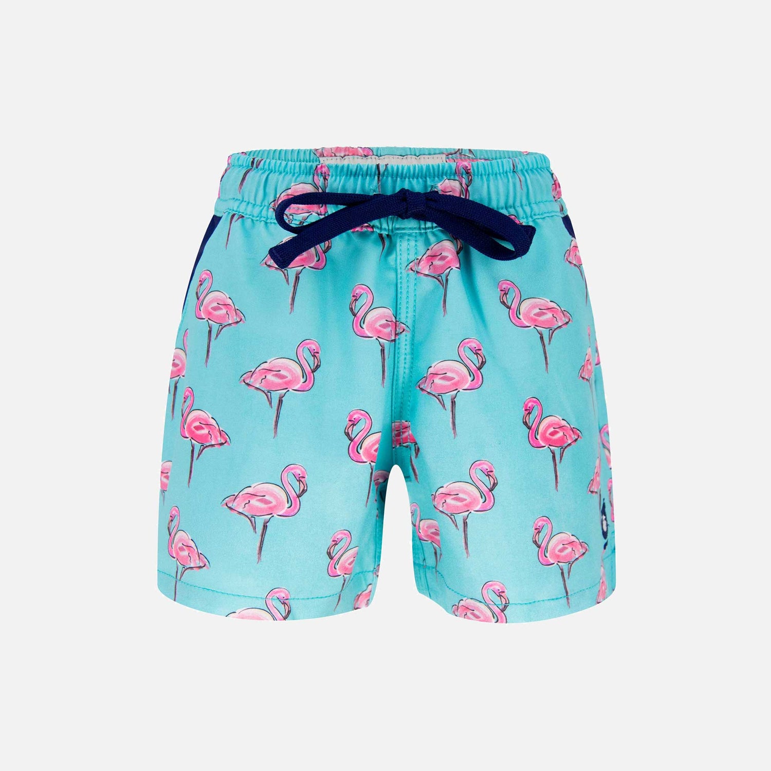 Flamingos - Kids Swim Shorts