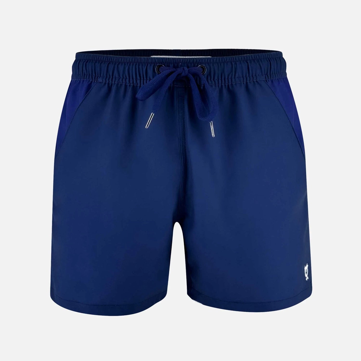 Navy - Swim Shorts with Waterproof Pocket Randy Cow