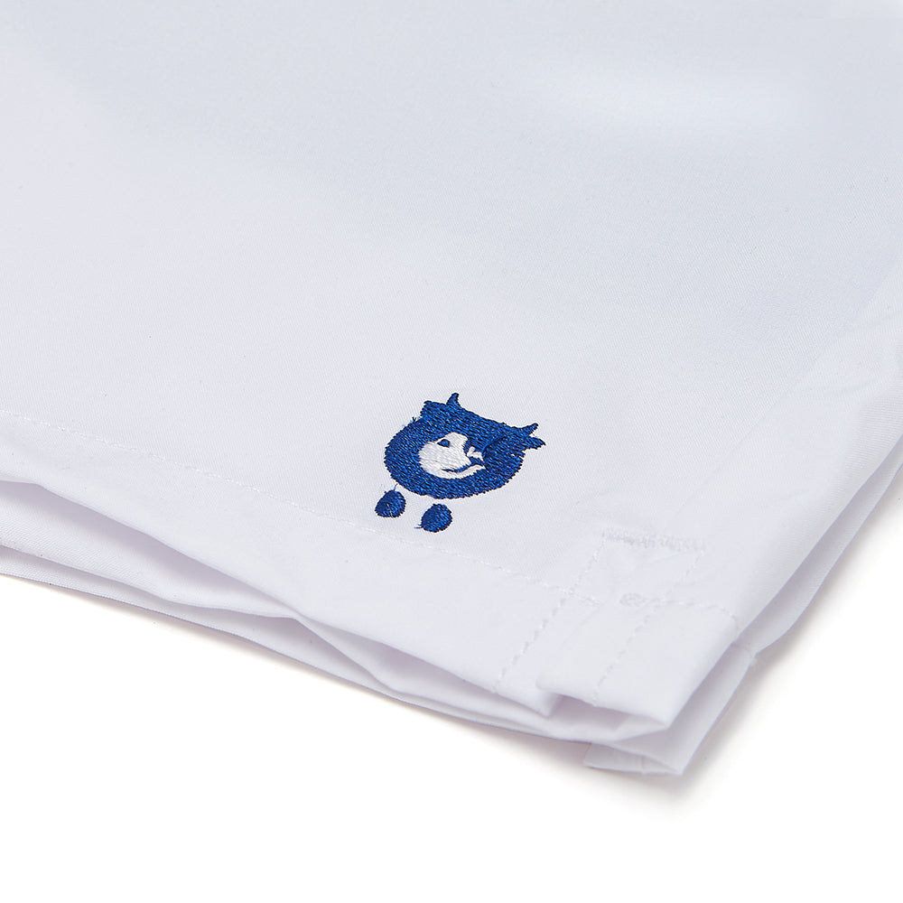 white mens swim shorts