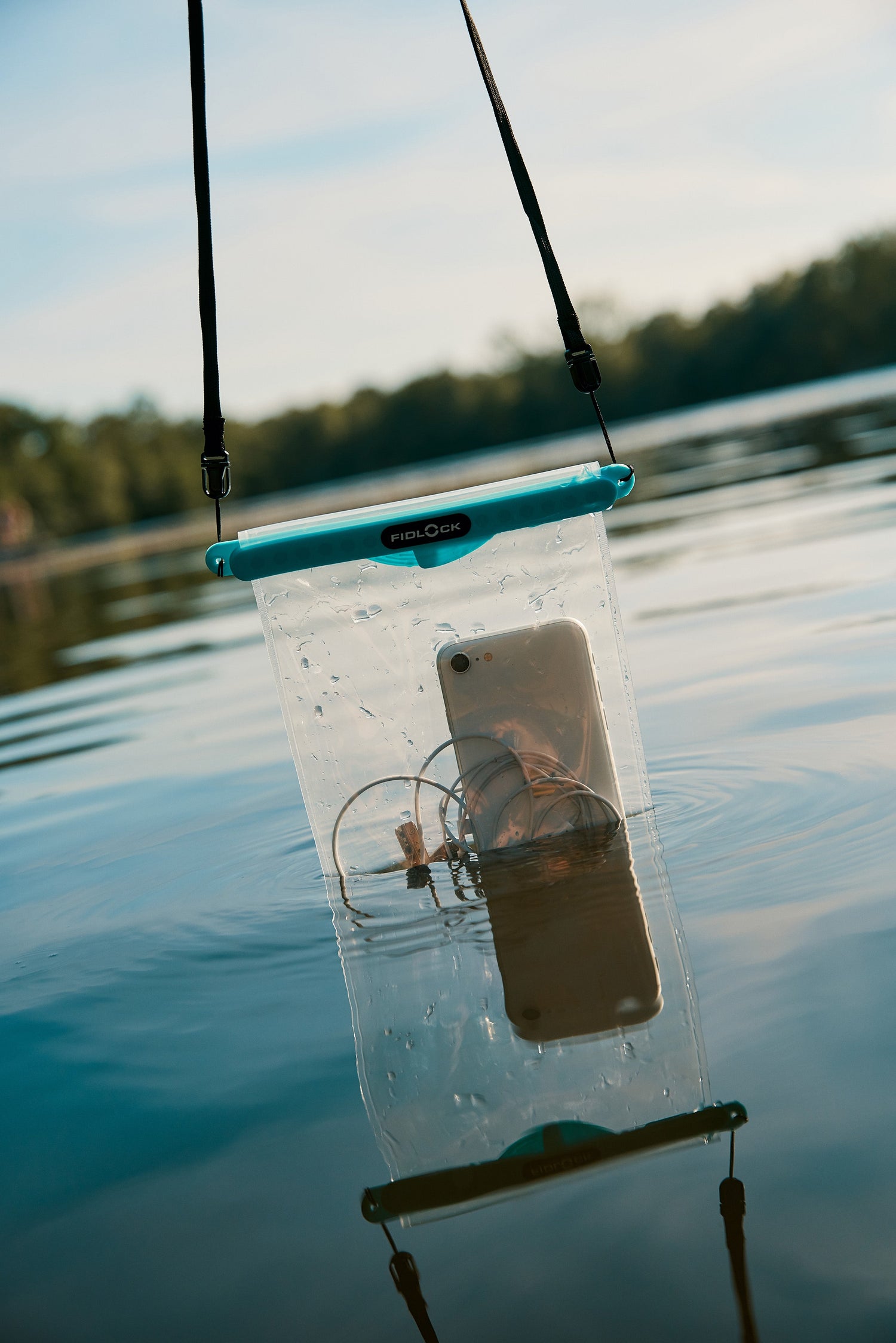 Waterproof Pouch in water