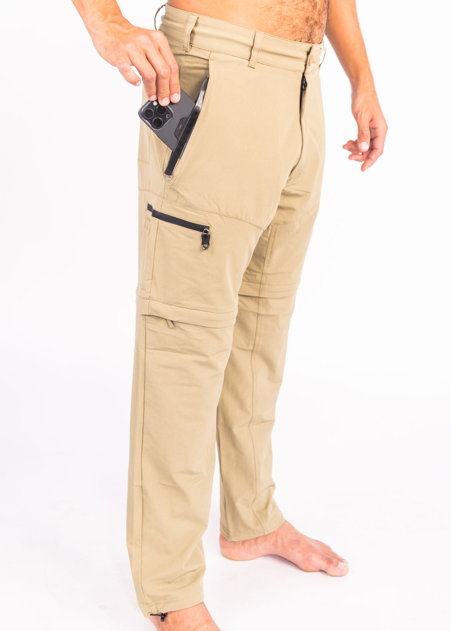 Pants with Waterproof Pockets