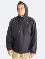 Black Fin - Rain Jacket with Waterproof Pocket