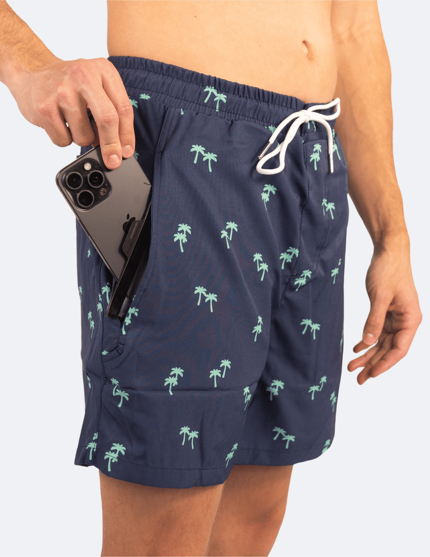 Men's Swim Shorts with waterproof pocket