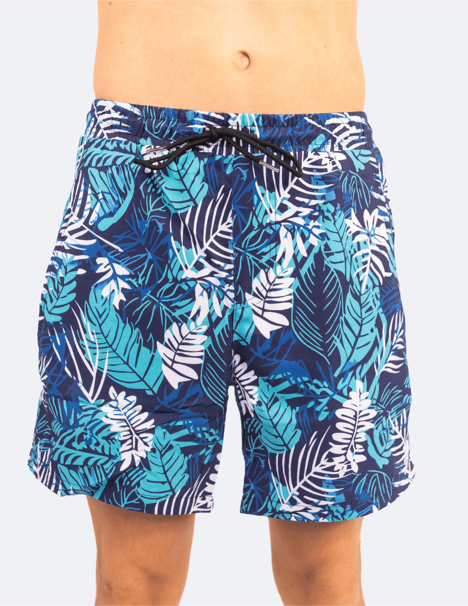 Caribbean Palms - Swim Shorts With Waterproof Pocket