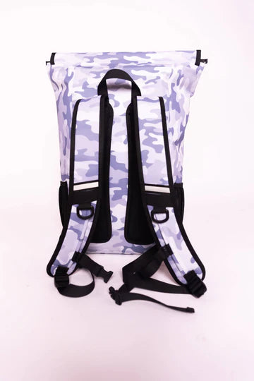 Snow Camo - Waterproof Backpack Cooler