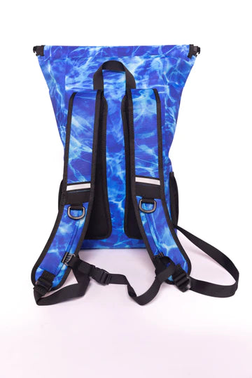 Aqua Blue Waterproof Backpack