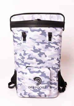 Snow Camo - Waterproof Backpack Cooler