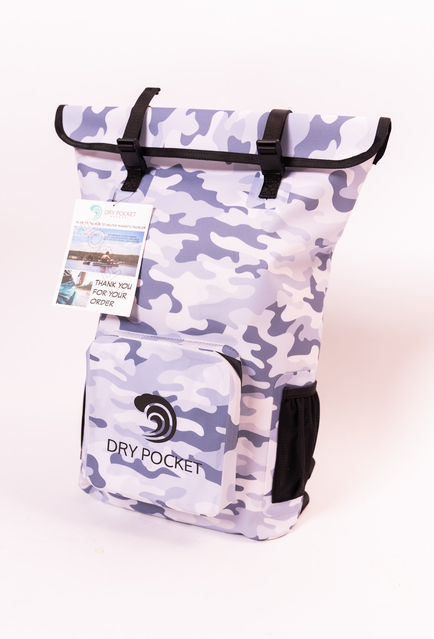 Snow Camo - Waterproof Backpack Dry Bag