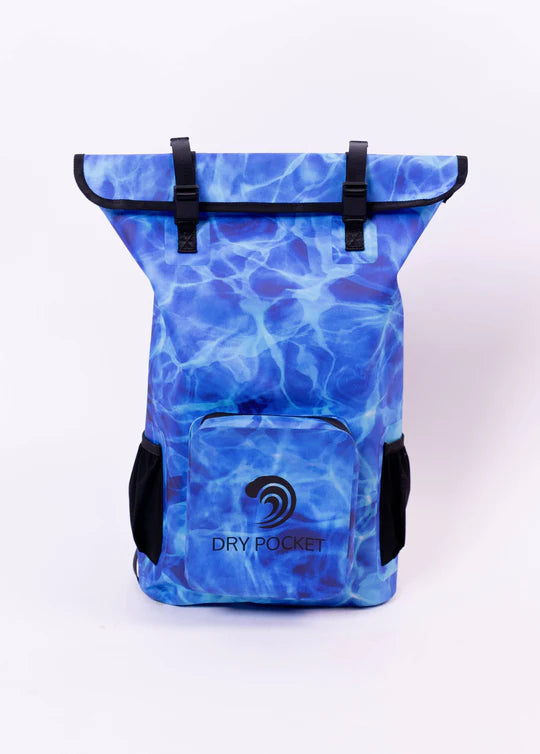 Aqua Blue Waterproof Backpack