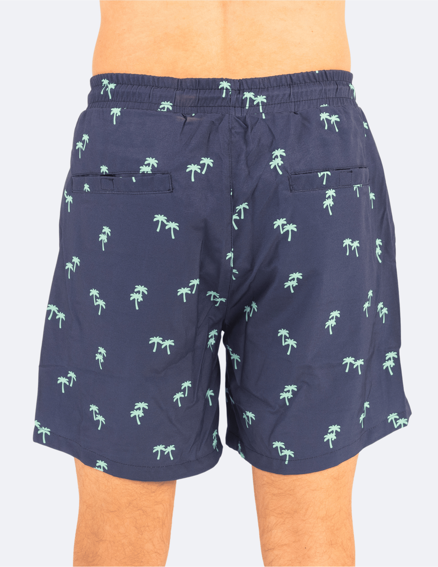 Tropical Trees - Swim Shorts with Waterproof Pocket