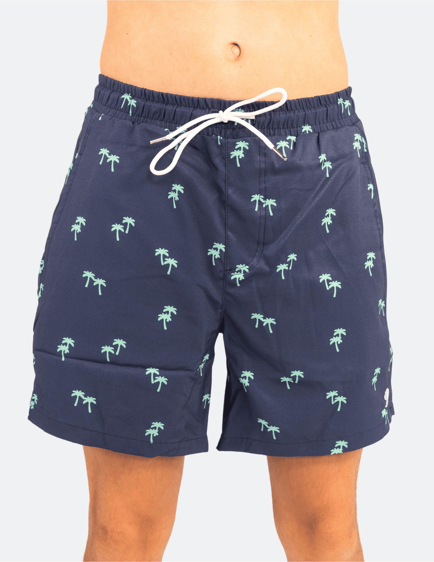 Tropical Trees - Swim Shorts with Waterproof Pocket