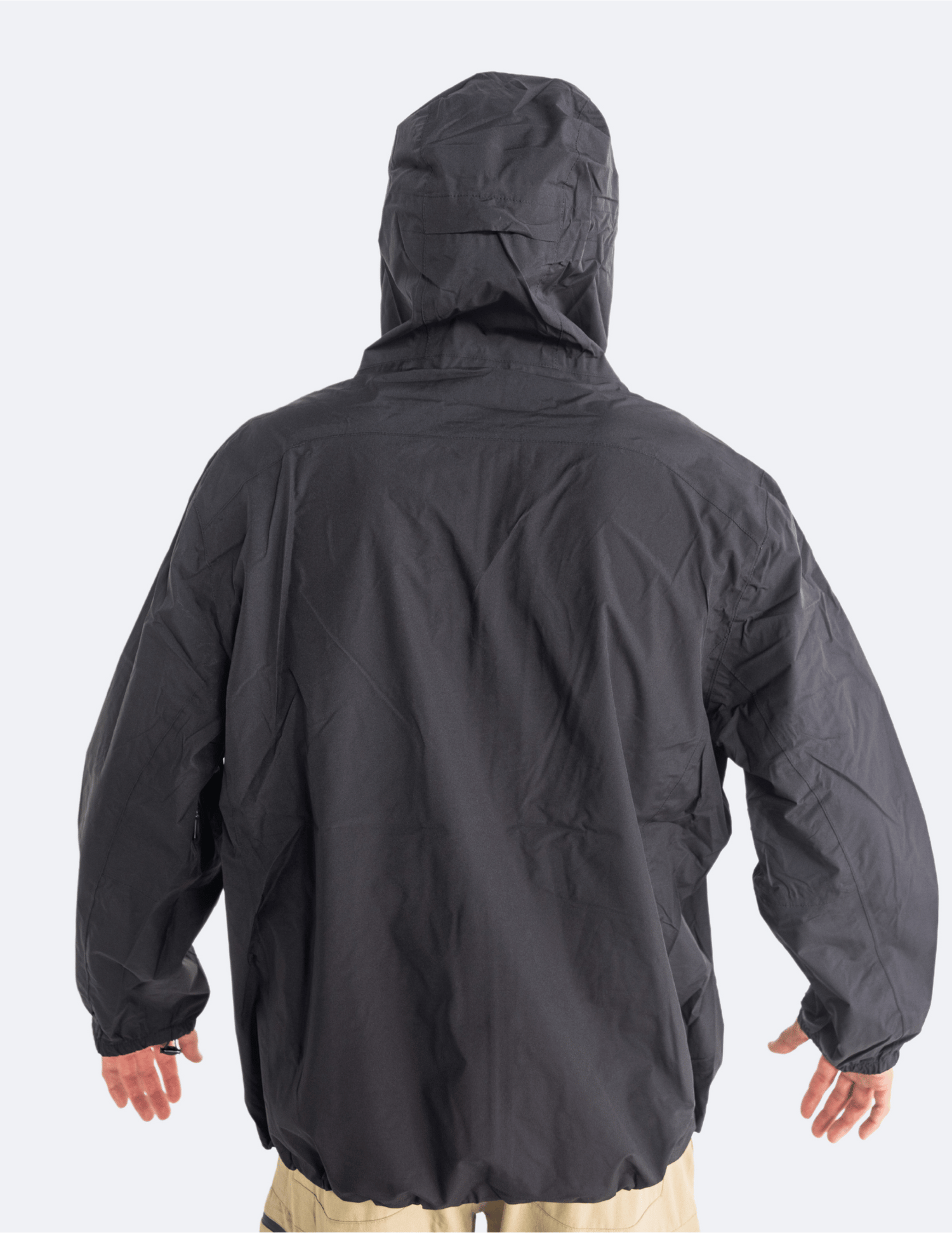 Black Fin - Rain Jacket with Waterproof Pocket