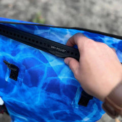 Aqua Blue Waterproof Backpack