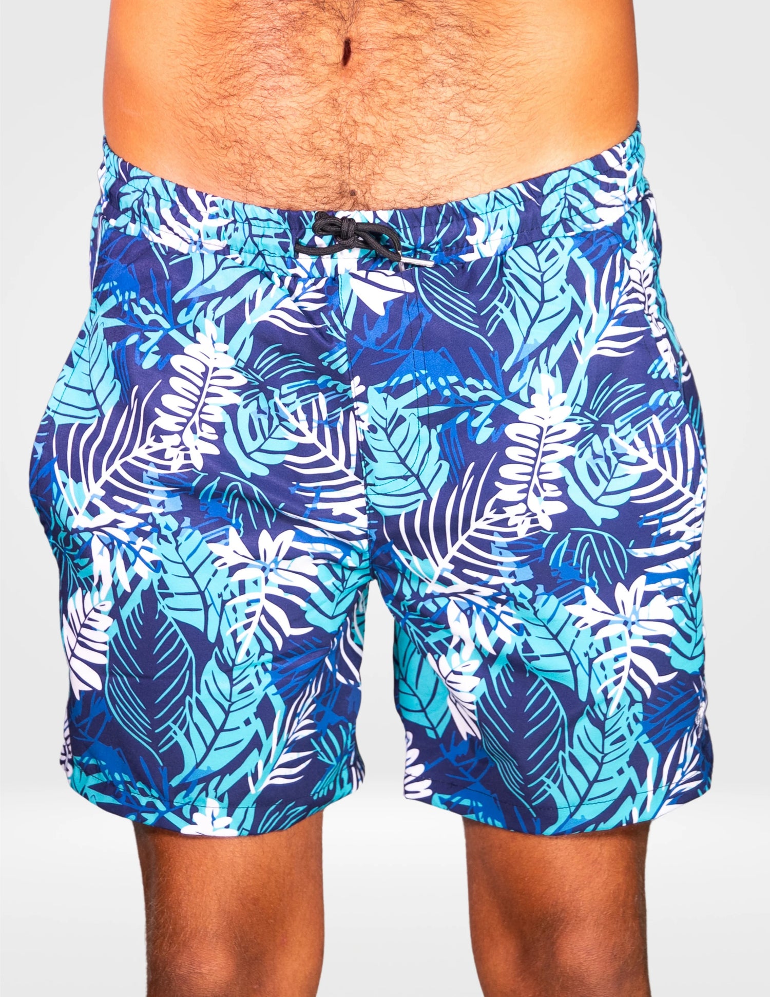 Men's Swim Shorts with Waterproof Pocket