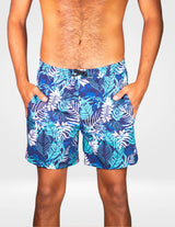 Men's Swim Shorts with Waterproof Pocket