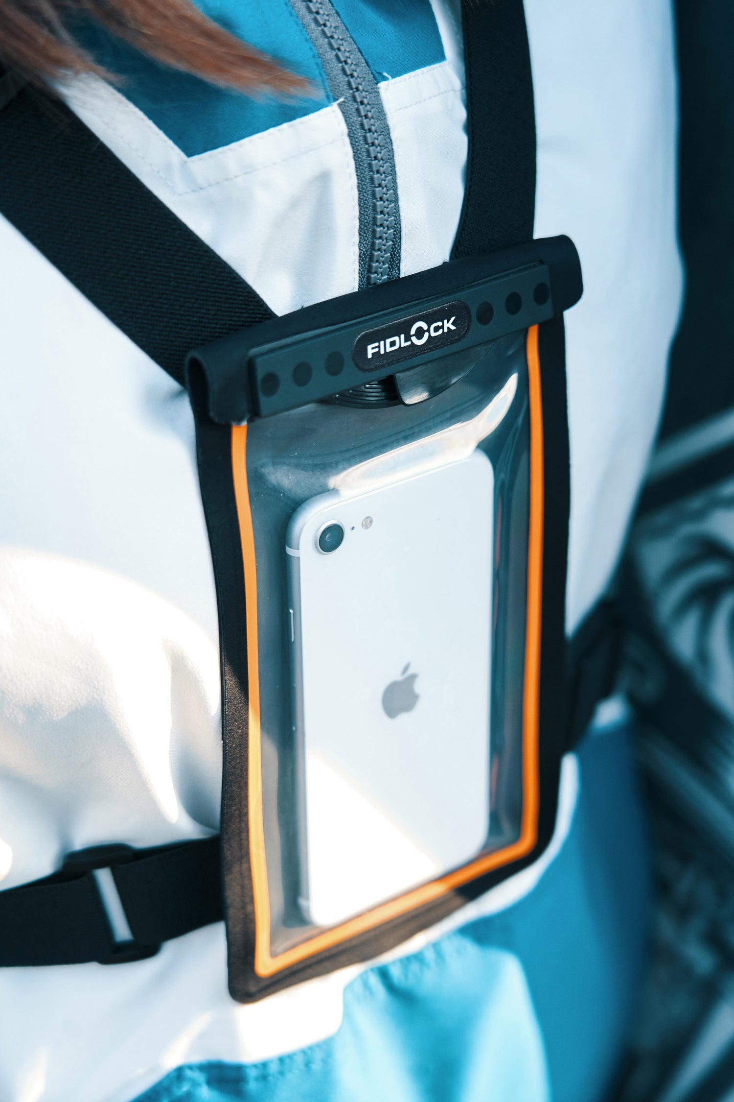 Hermetic Waterproof Self Closing Phone Chest Bag Pouch