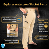 The Explorer - Outdoor Pants with Waterproof Pocket Dry Pocket Apparel