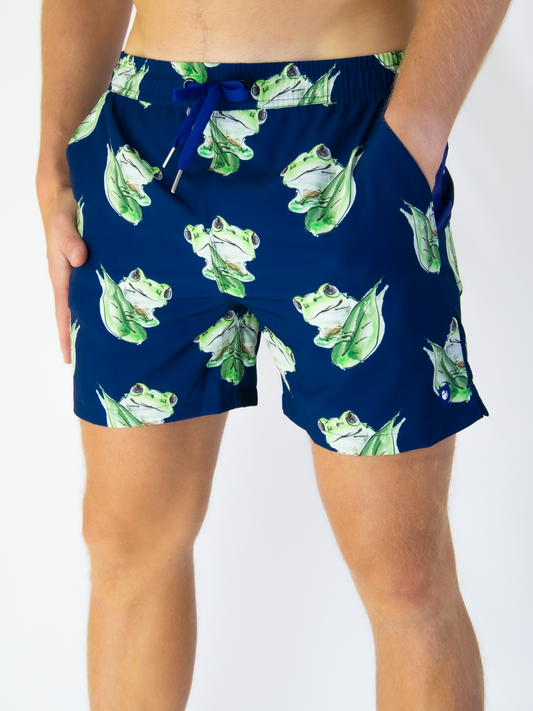 Frogs - Swim Shorts with waterproof pocket