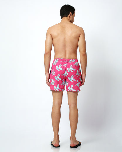 Octopuses - Swim Shorts with waterproof pocket