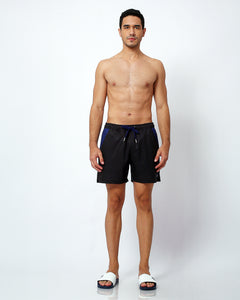 Randy Cow Charcoal Swim Shorts