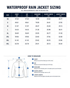 The Outback - Rain Jacket with Waterproof Pocket Dry Pocket Apparel