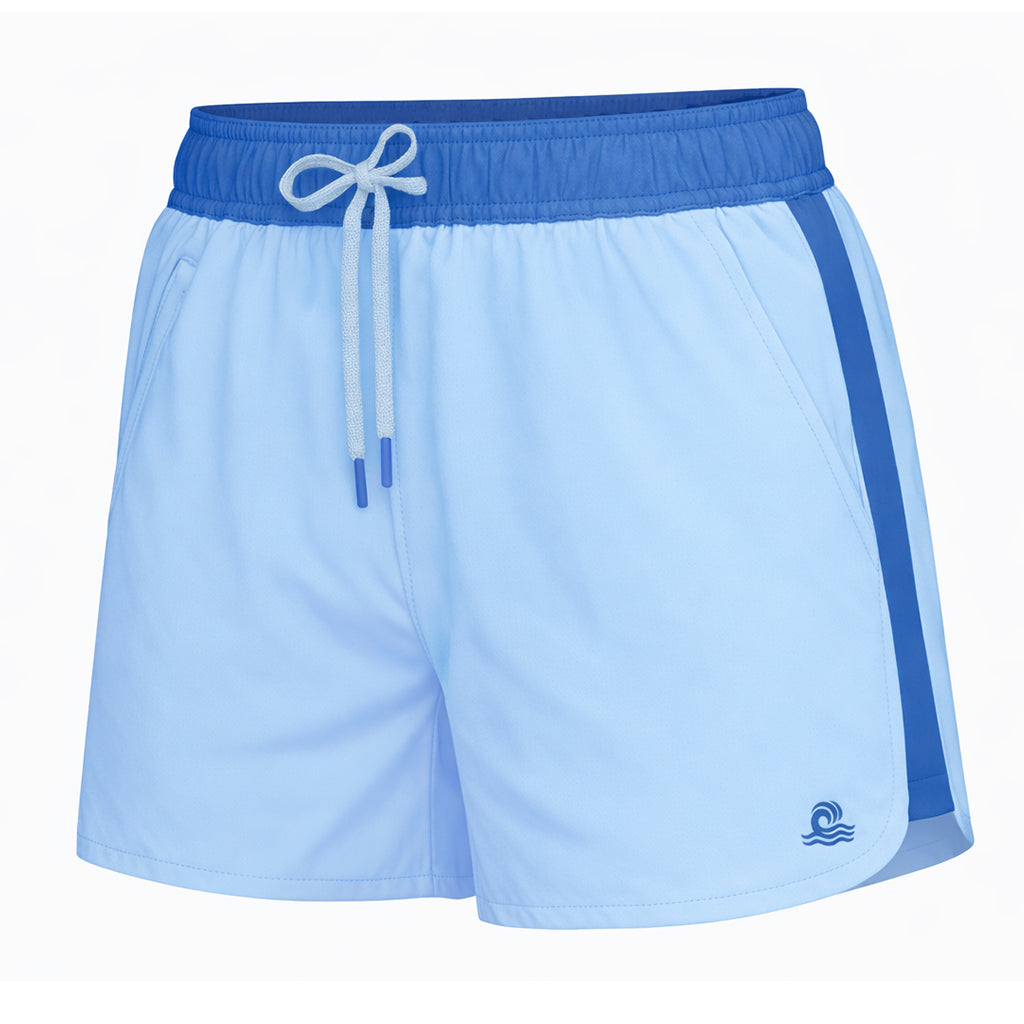 Womens Swim Shorts with Waterproof Pocket AquaStash