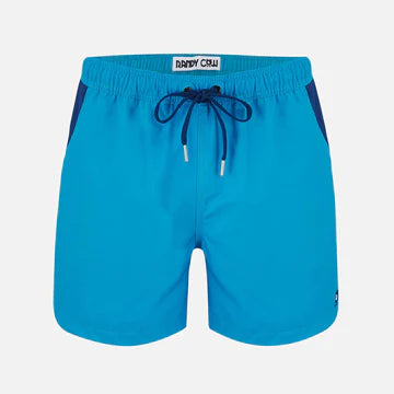 Randy Cow Blue swim shorts