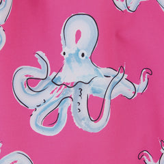 mens octopus pattern swim shorts