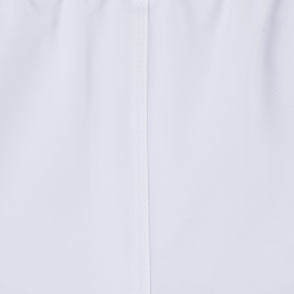 White - Swim Shorts with waterproof pocket