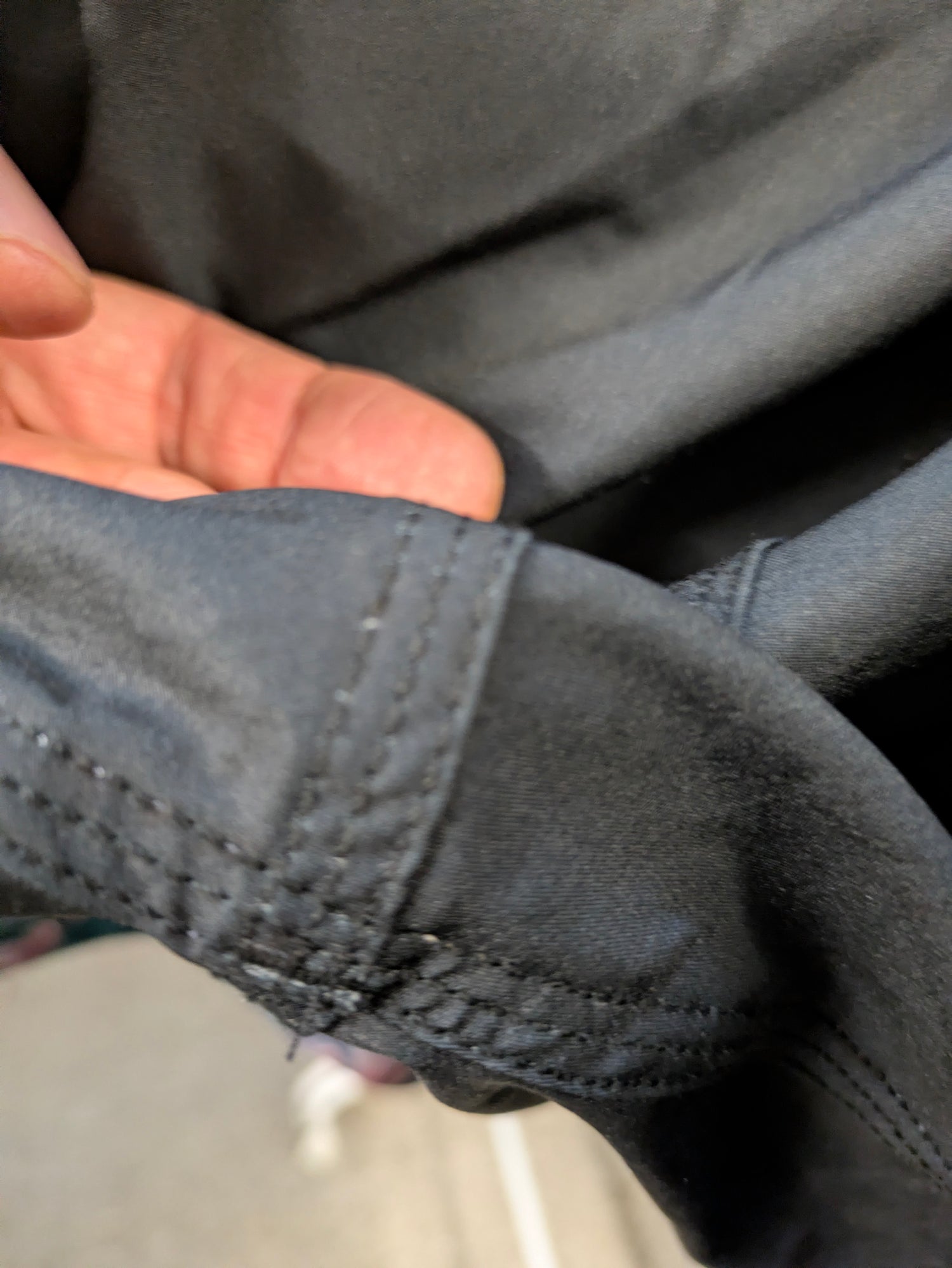 Charcoal - Seconds Slight  Stitch Marking Randy Cow