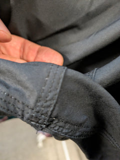 Charcoal - Seconds Slight  Stitch Marking Randy Cow