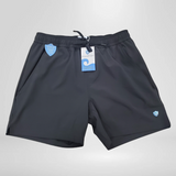Men’s Swim Shorts with Waterproof Pocket – Black